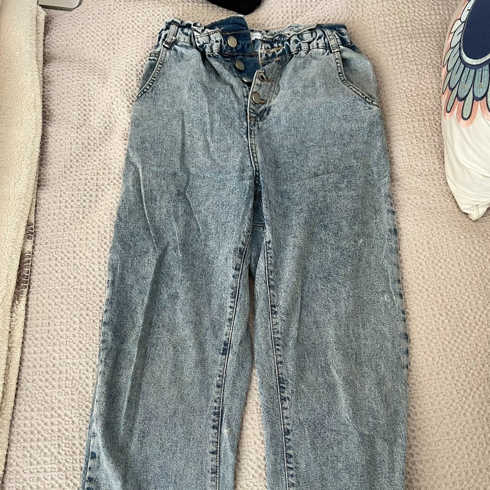 Zara paper bag pants
